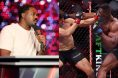 Jon Jones reacts to Francis Ngannou at MVP MMA 1