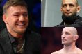 Conor McGregor, Sean Strickland and Khamzat Chimaev