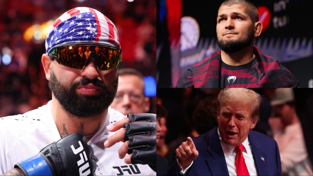 Josh Hokit, Khabib Nurmagomedov and Donald Trump