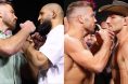 Dricus du Plessis faces off with Khamzat Chimaev and Sean Strickland