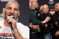 Sean Strickland and Khamzat Chimaev at UFC 328 press conference