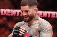 Sean Brady enters the Octagon for his fight at UFC 328