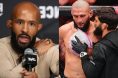 Demetrious Johnson and Khamzat Chimaev