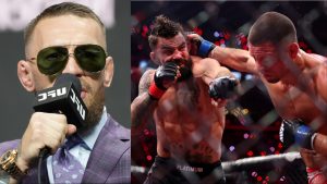 Conor McGregor, Nate Diaz and Mike Perry