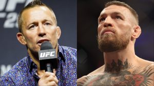 Georges St-Pierre and Conor McGregor