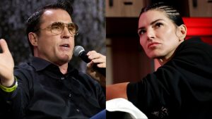 Chael Sonnen and Gina Carano