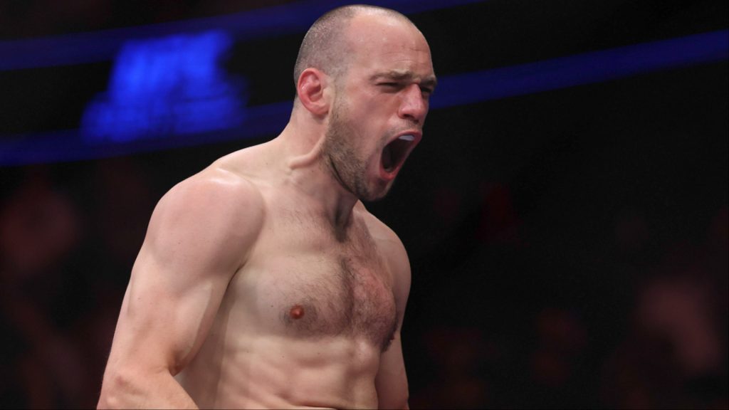 Uros Medic celebrates a knockout at UFC Houston