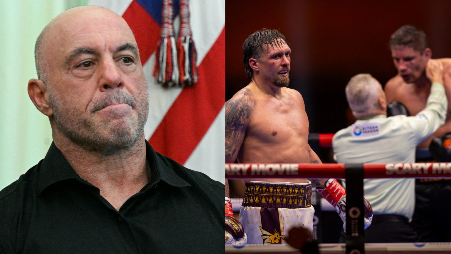 Joe Rogan reacts to 'robbery' narrative of Oleksandr Usyk vs. Rico ...