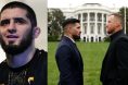 Islam Makhachev, Justin Gaethje and Ilia Topuria