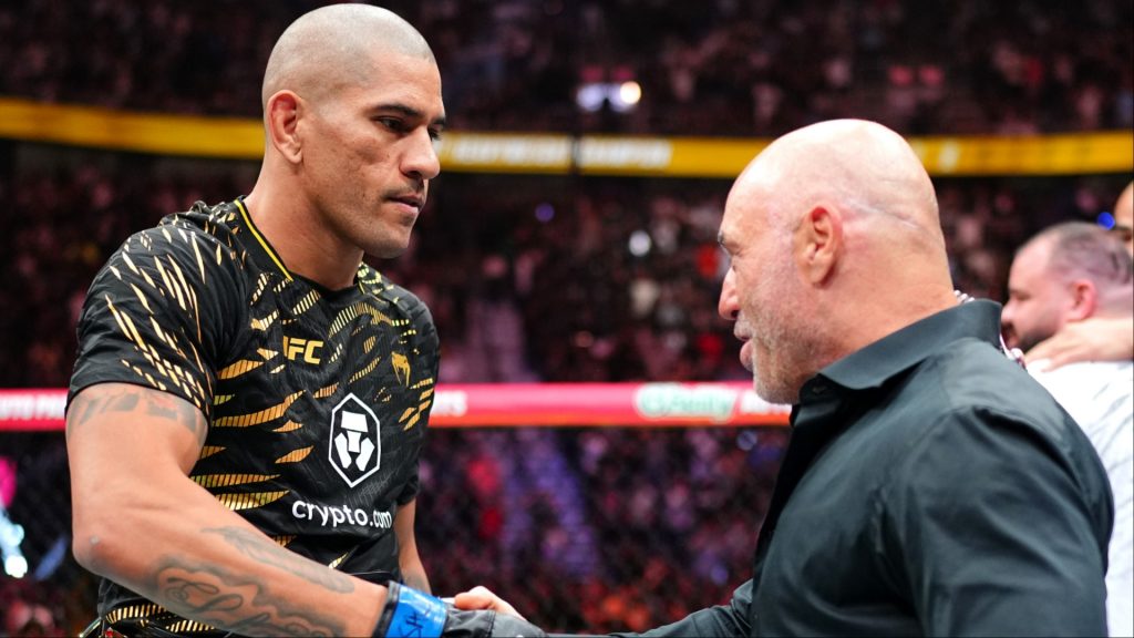Alex Pereira and Joe Rogan