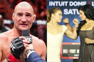 Sean Strickland wants tickets for Ronda Rousey vs Gina Carano