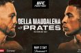 UFC Perth, Results, Jack Della Maddalena, Carlos Prates, UFC