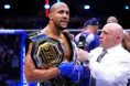 Ciryl Gane celebrates interim title win at UFC Freedom 250