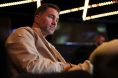 Eddie Hearn attends a public weigh-in event for Matchroom Boxing