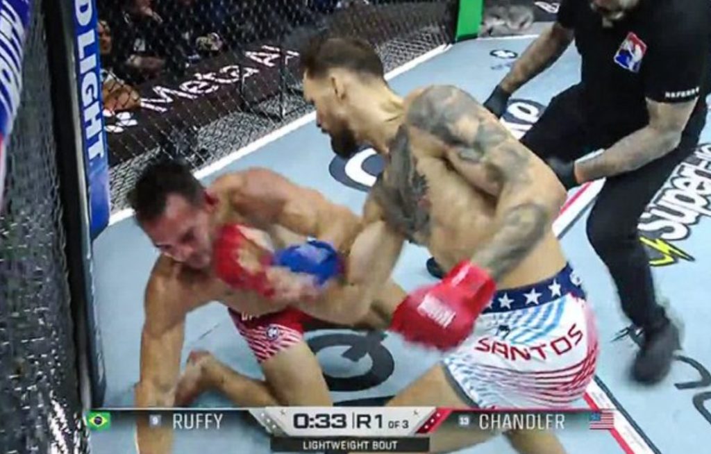 Mauricio Ruffy, UFC Freedom 250, Michael Chandler, Results, UFC