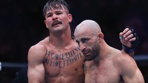 Alexander Volkanovski and Diego Lopes
