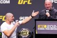 Sean Strickland and Dana White