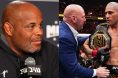 Daniel Cormier, Dana White and Alex Pereira