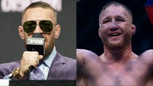 Conor McGregor and Justin Gaethje