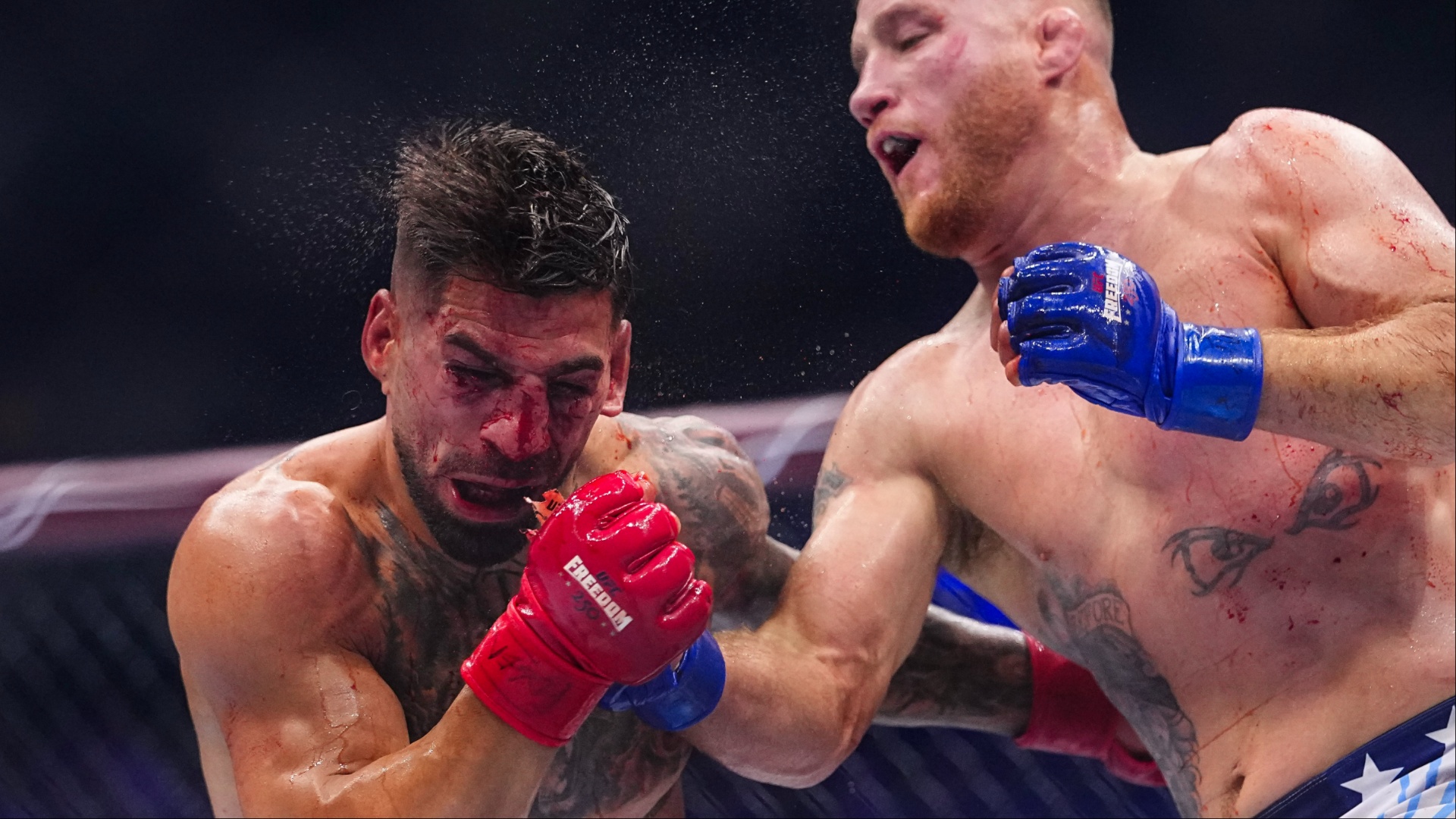 Justin Gaethje’s coach highlights ‘big mistake’ Ilia Topuria made in stunning UFC White House loss