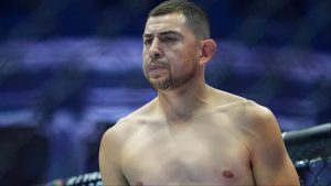 Steve Garcia enters the Octagon at UFC Freedom 250