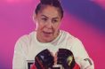 Cris 'Cyborg' Justino walks out for her fight against Larissa Pacheco