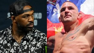 Jon Jones and Dustin Poirier