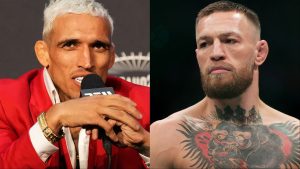 Charles Oliveira and Conor McGregor