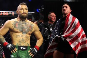 Conor McGregor and Michael Chander were scheduled to fight in 2024