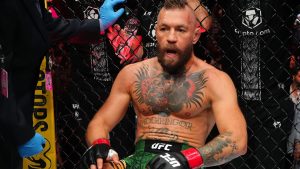 Conor McGregor lost his UFC 329 return fight against Max Holloway due to an early injury