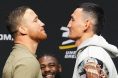 Justin Gaethje and Max Holloway face off before their UFC 300 showdown