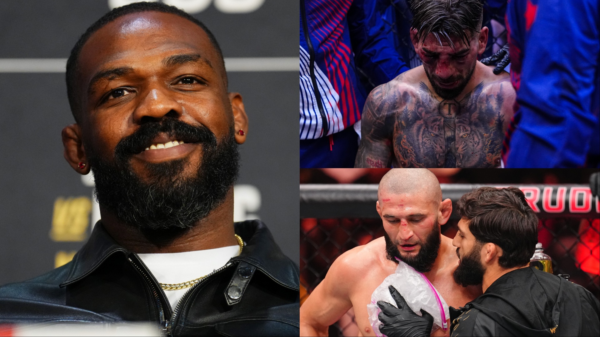Jon Jones gives strong advice to Khamzat Chimaev, Ilia Topuria after shocking losses