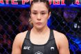 Alexa Grasso enters the Octagon at UFC Seattle