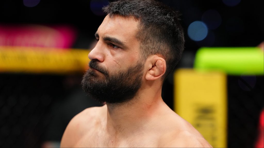 Benoit Saint-Denis after his loss at UFC 329