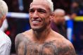 Charles Oliveira in the Octagon after his fight at UFC 326