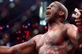 Robelis Despaigne celebrates after knocking out Junior dos Santos