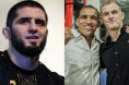 Islam Makhachev, Charles Oliveira and Ian Machado Garry