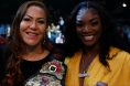 Cris 'Cyborg' Justino and Claressa Shields