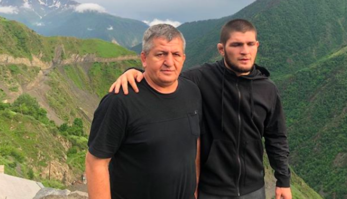 Abdulmanap Nurmagomedov, Khabib Nurmagomedov, Conor McGregor, Khabib Nurmagomedov, UFC 249