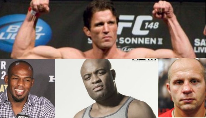 Chael-Sonnen-Jon-Jones-Anderson-Silva-Fedor-Emelianenko