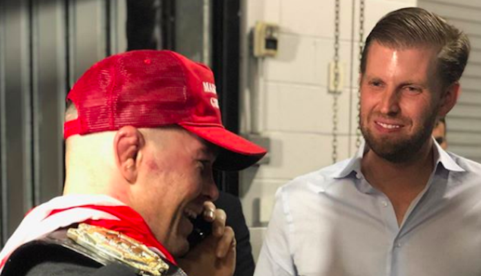 Colby Covington, Donald Trump