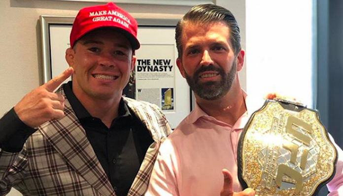 Colby Covington, Donald Trump