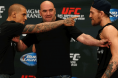 Conor McGregor, Dana White, Dustin Poirier, UFC 257