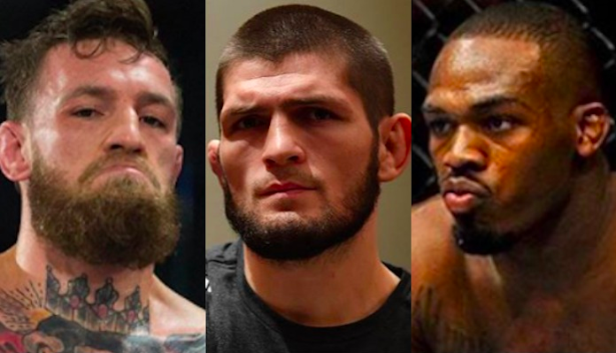 Conor McGregor, Khabib Nurmagomedov, Jon Jones