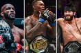 Demetrious Johnson, Israel Adesanya, Jorge Masvidal, MMA