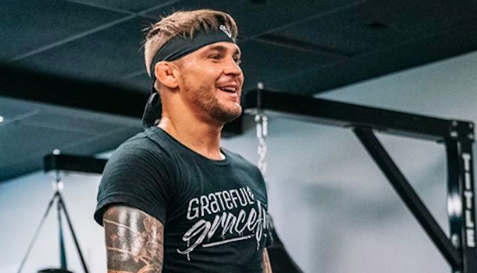 Has Dustin Poirier confirmed a move up to welterweight?