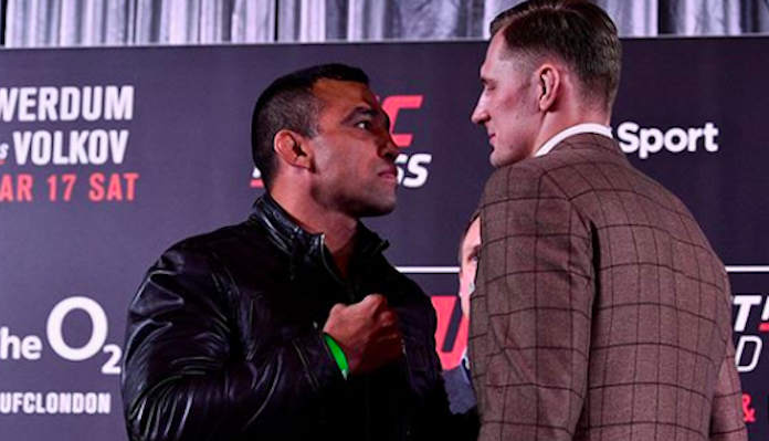 Fabricio Werdum, Alexander Volkov