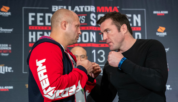 Fedor Emelianenko, Chael Sonnen, Scott Coker