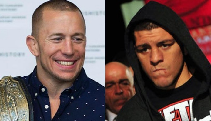 Georges St-Pierre, Nick Diaz