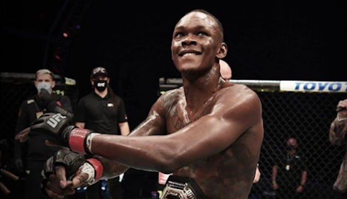 Video  Israel Adesanya unveils his new face tattoo  BJPenncom